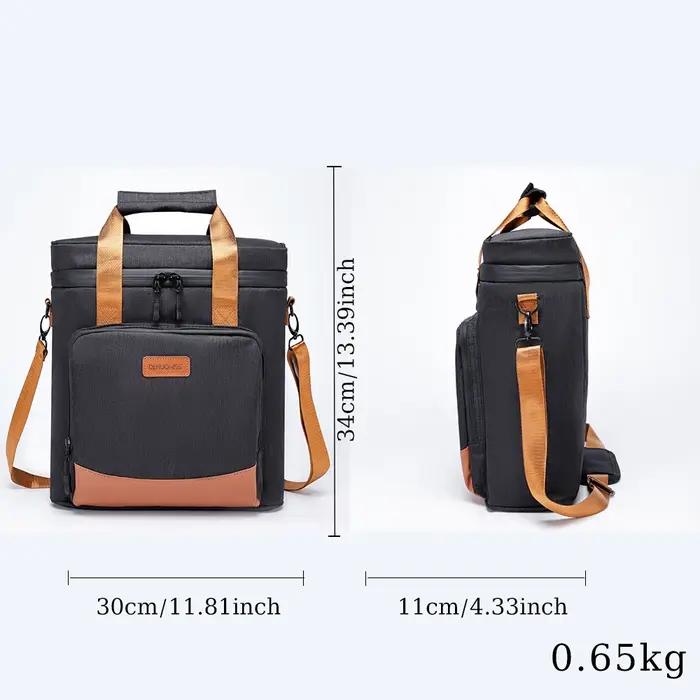 DENUONISS nouveau sac de refroidissement de vin 100% sac isotherme de pique-nique étanche sac de réf