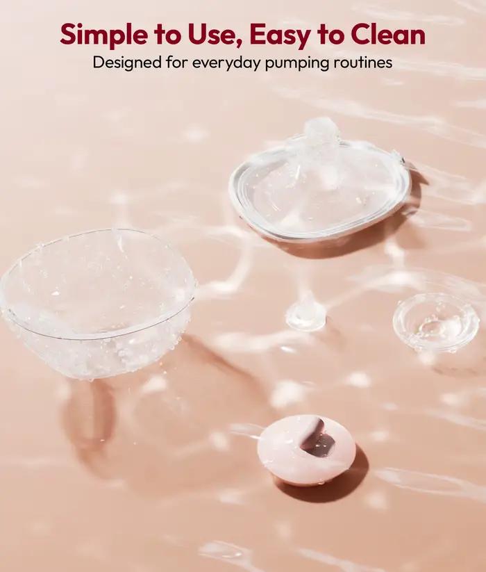 Tire-lait électrique NCVI, avec tasses portables, 4 modes, 9 niveaux, silencieux et rechargeable pou