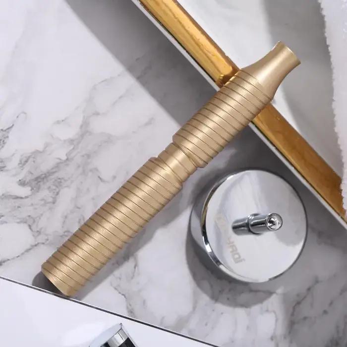 YAQI – poignée de rasoir de sécurité pour hommes, en laiton massif, 88mm