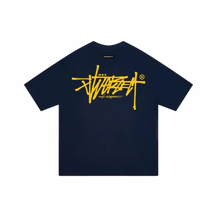 T-shirt à manches courtes et col rond Y2k pour hommes, vêtements pour hommes, nouveautés en matière