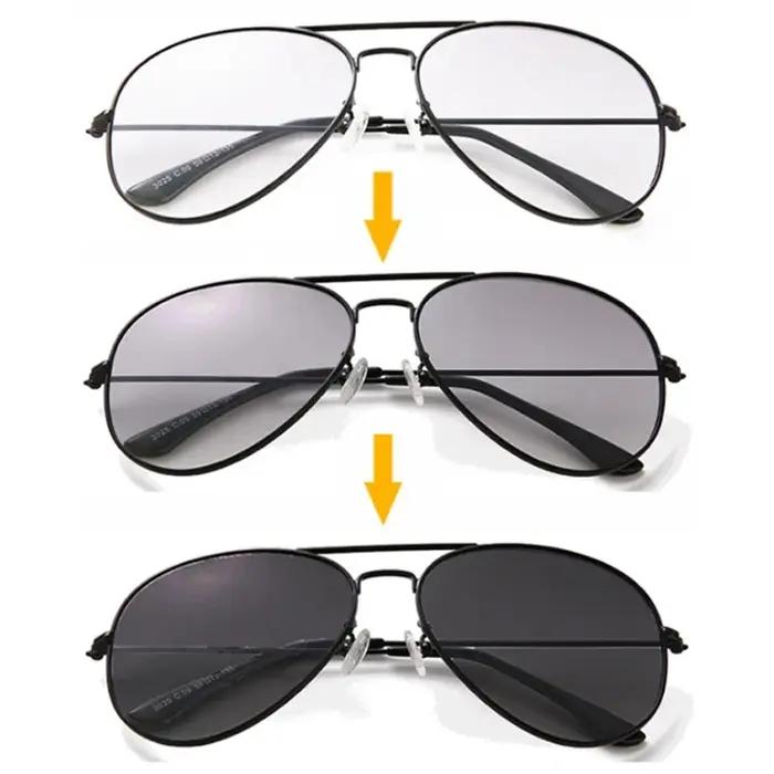 Lunettes de lecture multifocales progressives photochromiques intelligentes pour hommes, lunettes de