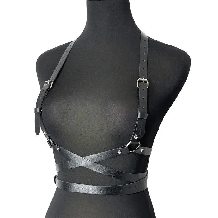 Ceinture Punk pour femmes, Style de rue, bretelles pour femmes, harnais de corps, Corset, accessoire