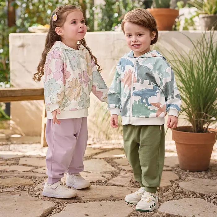 Dave Bella enfants manteau pantalon costumes printemps automne garçons filles haut + pantalon deux p