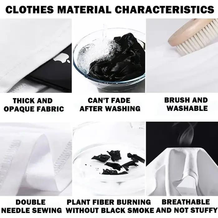 Blanc garçon de l'année t-shirts coton imprimé à manches courtes T-shirt rétro décontracté Streetwea