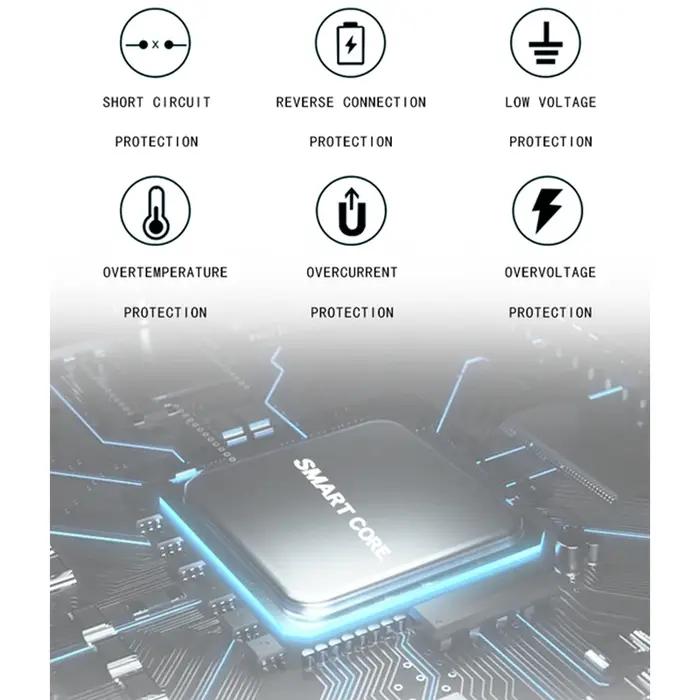EAFC – chargeur de batterie de voiture haute puissance 400W, réparation d'impulsions intelligente, b