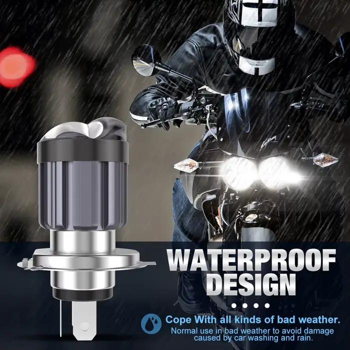 30000LM H4 BA20D H6 LED ampoule de phare de Moto Double lentille Fisheye CSP Moto LED lampe de Moto