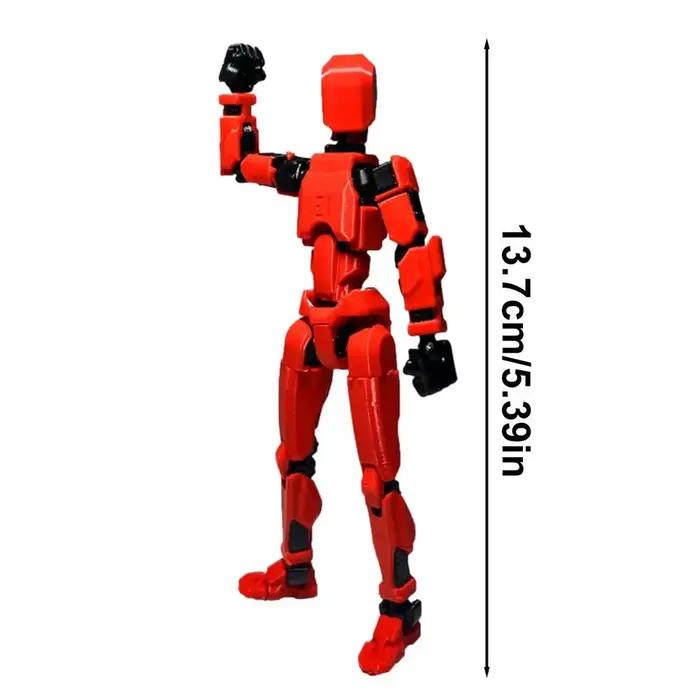 Poupée d'action Titan, Robot de Transformation Mobile multi-articulé, poupée d'action portable T13,