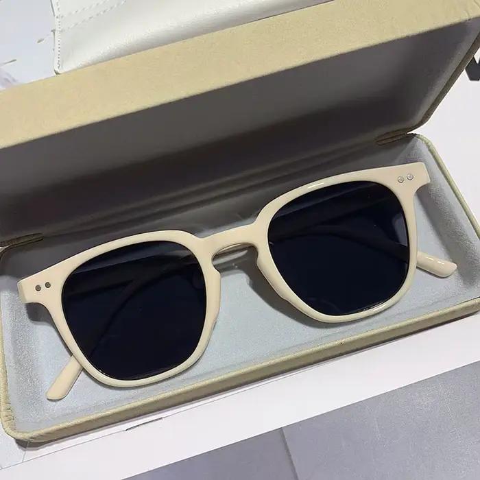 Nouvelles Lunettes de Soleil Carrées Vintage pour Femmes et Hommes, Marque de Luxe, Petites Lunettes