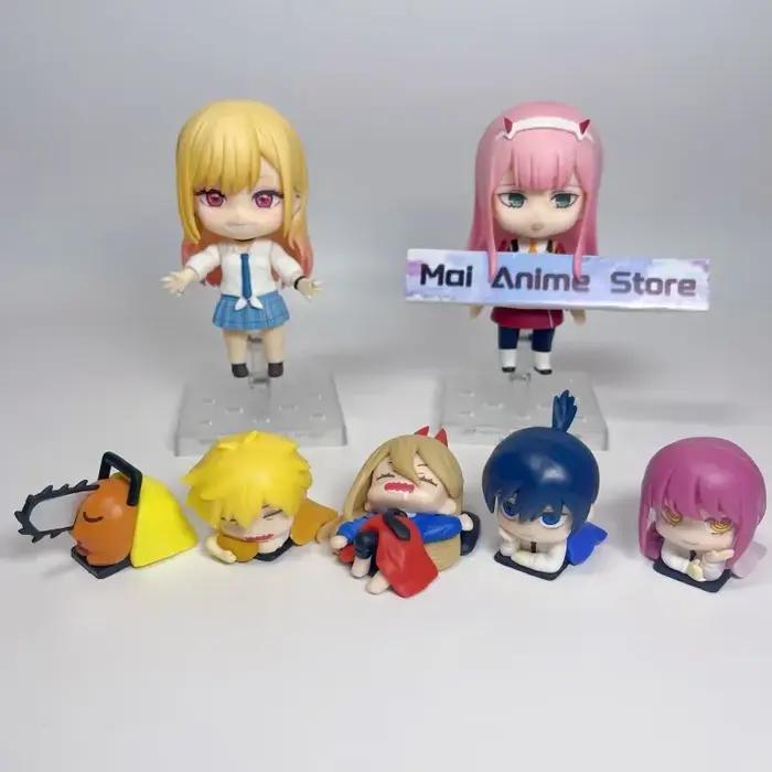 Figurine mignonne Chainsaw Man Power, statue Aki Denji, figurine d'action Makima endormie, décoratio