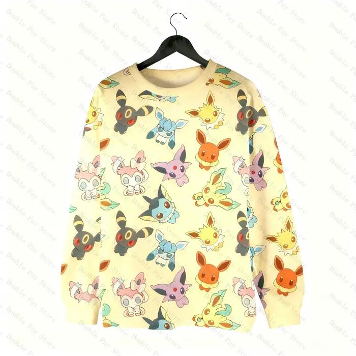 Sweat-shirt de dessin animé, Type Anime, vêtements de forêt, chemise de Style, cadeau pour les Fans