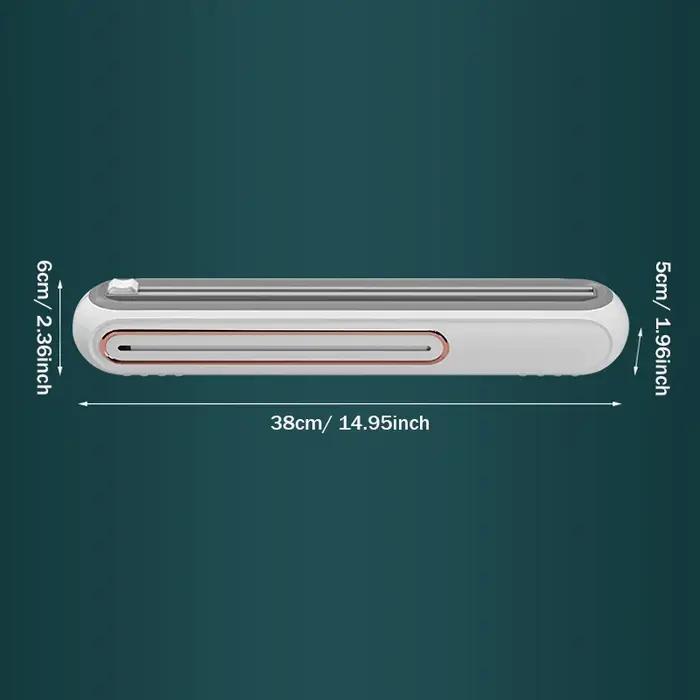 Nouvelle boîte de découpe de film plastique, aspiration magnétique murale, Film rechargeable, distri