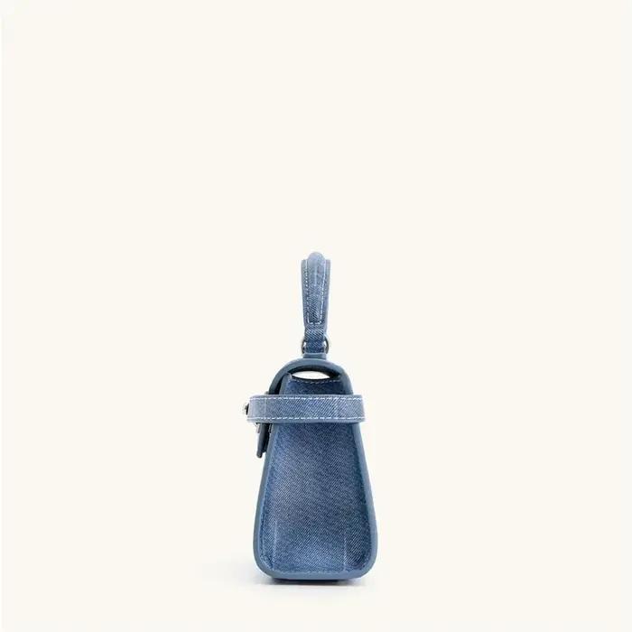 Sac à main femme JW PEI Elise – Nouveau sac fourre-tout en jean bleu tendance 2026 – Petit sac bando