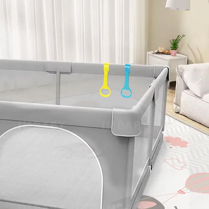 Parc pour bébé gris clair parc de jeu pour enfants grand aire de jeux intérieure pour bébé avec clôt