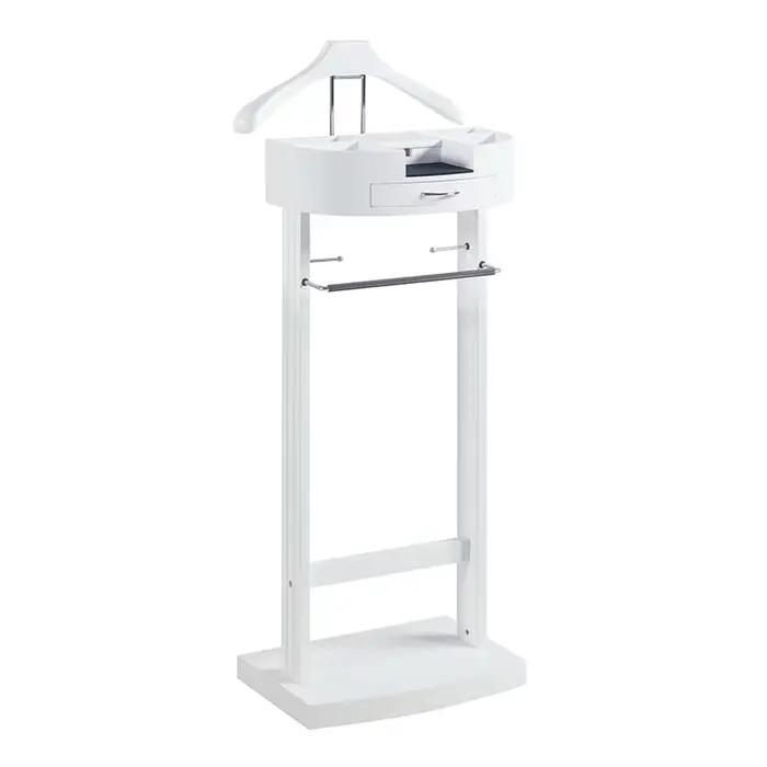 Support de Valet de costume multifonctionnel avec porte-vêtements avec porte-chaussures et tiroir, c