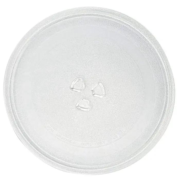 Plaque de rechange universelle pour micro-ondes, plaque de verre colorée, ronde, durable, micro-onde