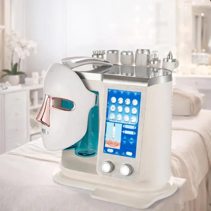 Appareil de beauté Hydra Water Dermabrasion Peel Oxygen Jet 7 en 1 Hydro Microdermabrasion Aqua Peel