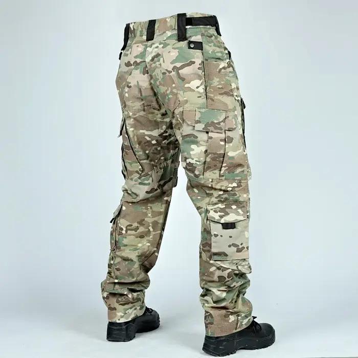 Combinaisons tactiques vêtements de travail pantalons hommes camouflage militaire résistant à l'usur