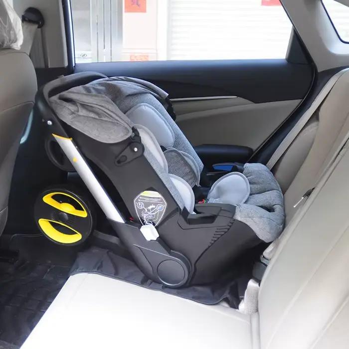 Poussette bébé sécurité siège auto chariot chariot léger multifonctionnel système de voyage bébé pou