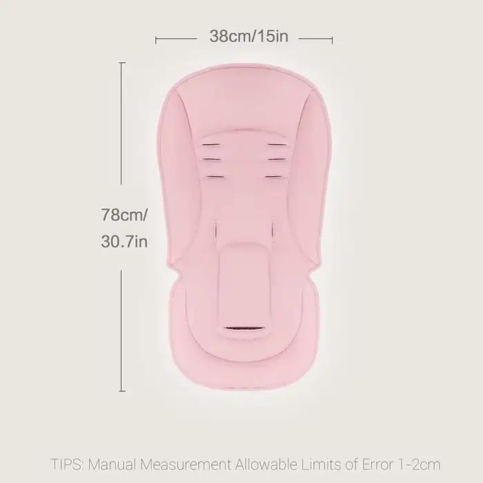 Coussins de siège de poussette pour bébé, chauds, en coton épais, pour enfant, universels, quatre sa