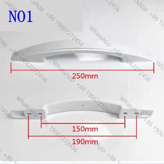 Poignée de porte universelle pour réfrigérateur et congélateur, 25/28/31cm, poignée de vitrine à 4/6 portes, accessoires pour réfrigérateur commercial, 1 pièce
