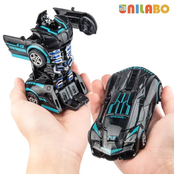 Jouets de voiture de sport Robot Transformable, sans piles, cadeau éducatif pour enfants, modèle de