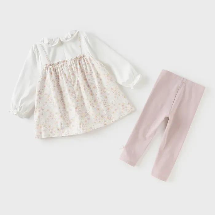 Ensemble 2 pièces T-shirt et pantalon pour enfants Dave Bella – Leggings et hauts à manches longues