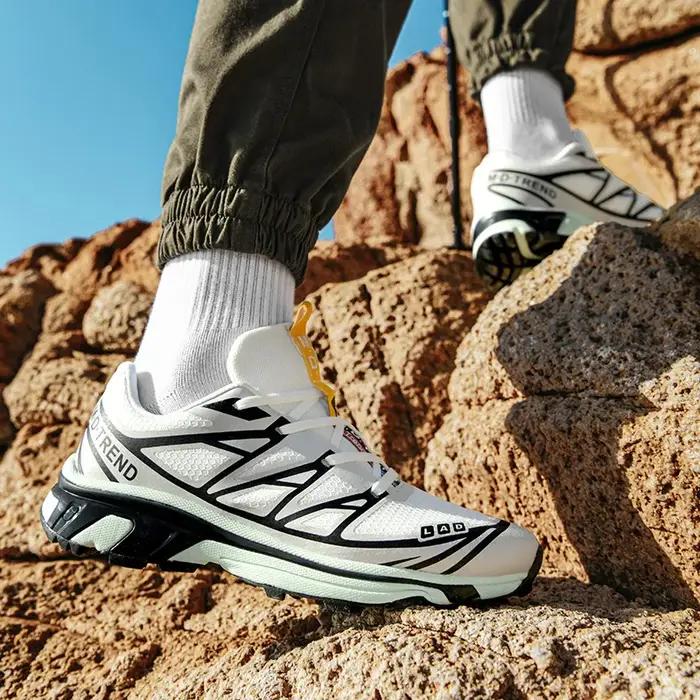Chaussures de sport pour hommes décontracté été nouvelle mode polyvalente lumière semelle souple con