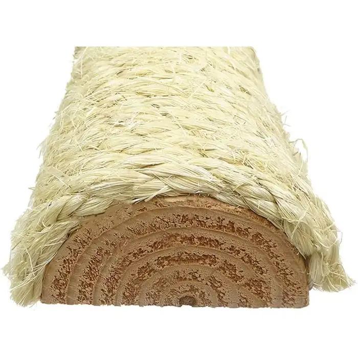 Arbre à chat en bois véritable et tapis, moucheté