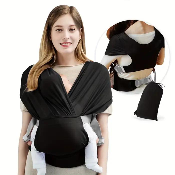 Wrap porte-bébé original extensible nouveau-nés enfants jusqu'à 41 lb portage physiologique confortable