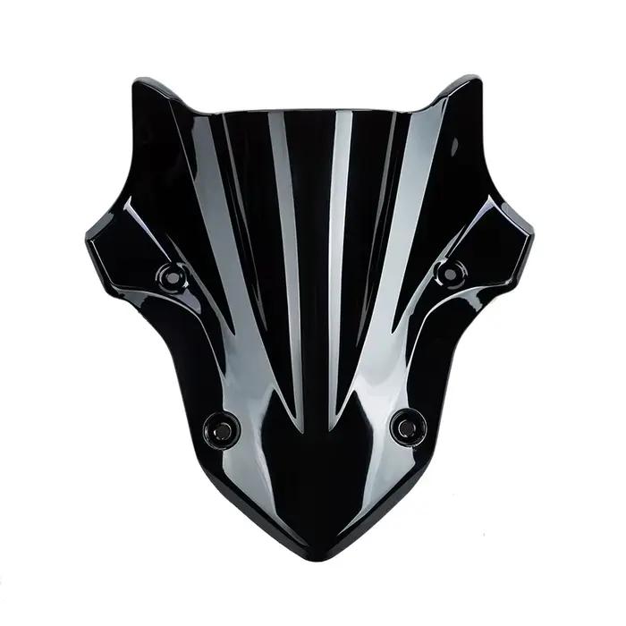 Pare-Brise de Moto Noir, Déflecteur de Vent pour Kawasaki Z900 2017 2018 2019 ABS, Accessoires