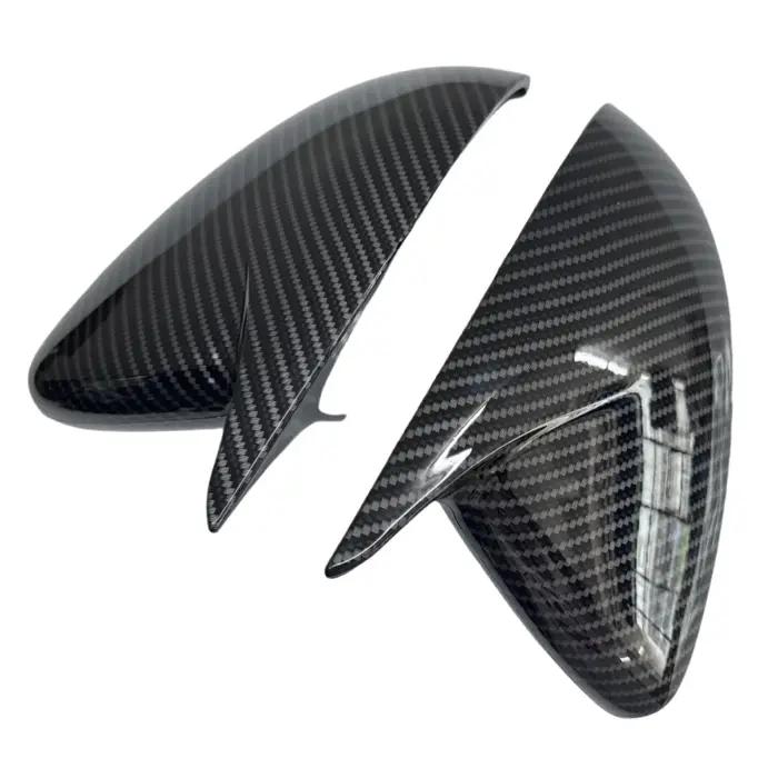 Couvercle de rétroviseur latéral noir brillant, 2 pièces, pour VW, Volkswagen Jetta GLI 2019 2020 20