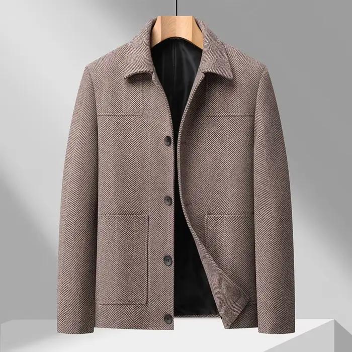 Nouvelle Veste Homme Printemps/Été 2026 - Anti-plis, Douce, Coupe Ajustée, Manteau de Mode Professio