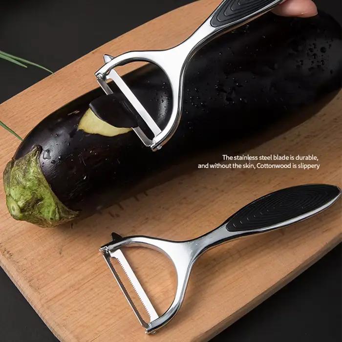 Accessoires de cuisine en acier inoxydable, éplucheur de légumes multifonction, coupe-pommes de terr