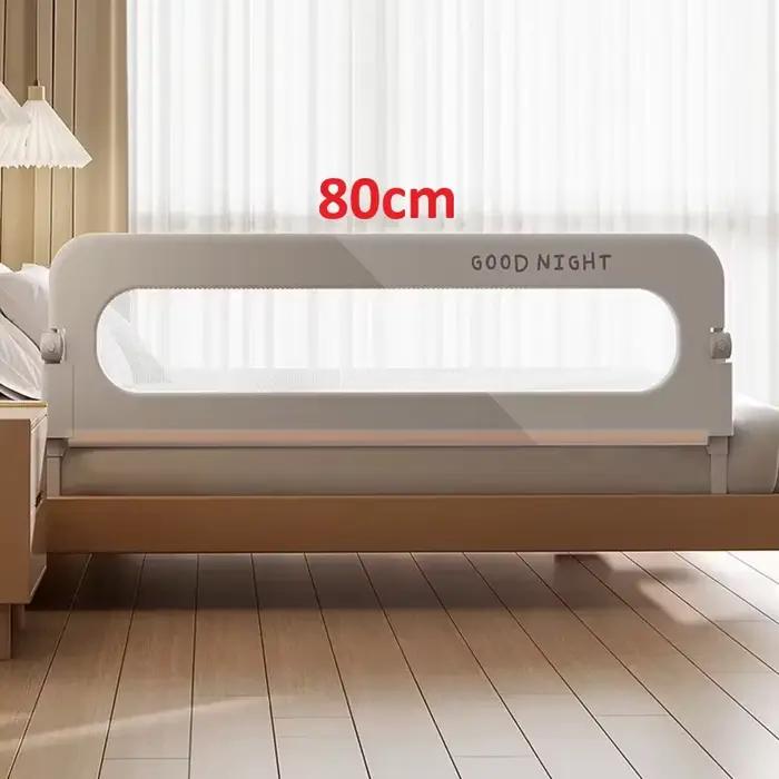 IMBABY 80CM garde-corps de lit réglable barrière de lit de sécurité pour bébé un clic pliant garde-c