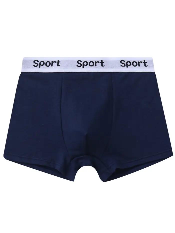Sous-vetements boxer mixte pour garcons 8-14 ans en coton respirant legere et extensible pour l ecole sport et loisirs