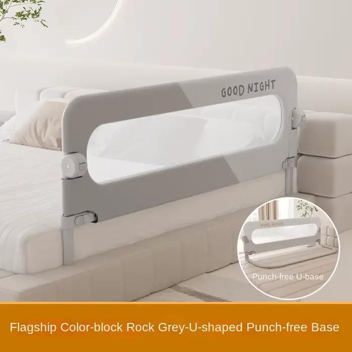 Garde-corps de lit de 80 cm barrière de sécurité pour bébé anti-chute base en forme de U lit entièrement plié rails de sécurité pour chambre à coucher clôture pour bébé occasions spéciales sécurité bébé chambre à coucher