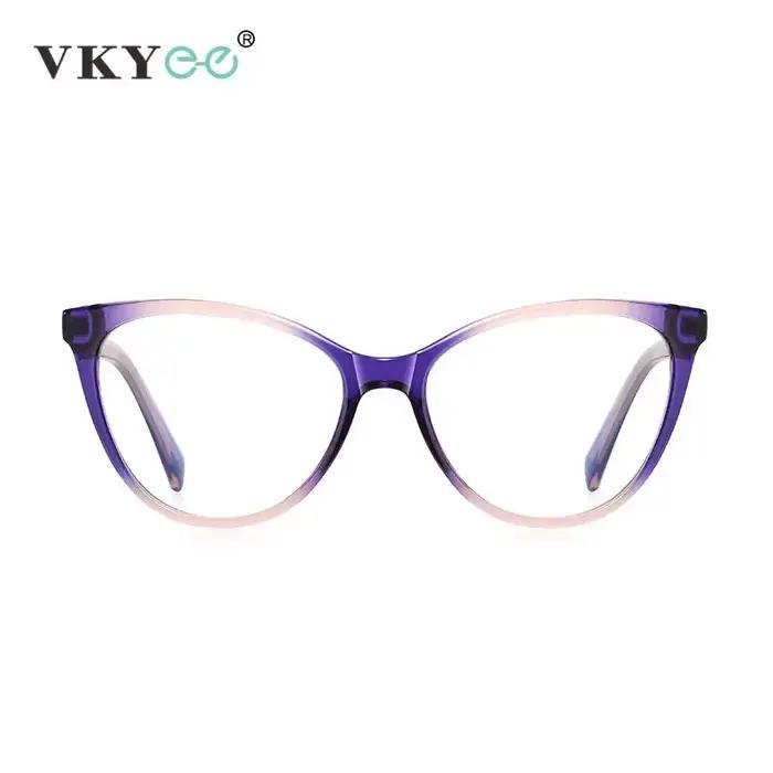 VICKY nouveau œil de chat lecture Prescription lunettes femmes coloré lunettes myopes hypermétropie