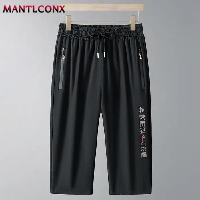 Shorts confortables à taille élastique pour hommes, respirants, à séchage rapide, décontractés, pour