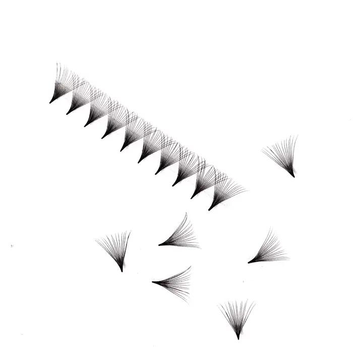 Extensions de cils préfabriquées
