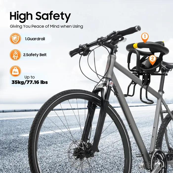 Siège enfant vélo siège enfant vélo réglable siège de sécurité enfant capacité de charge 35 kg pour