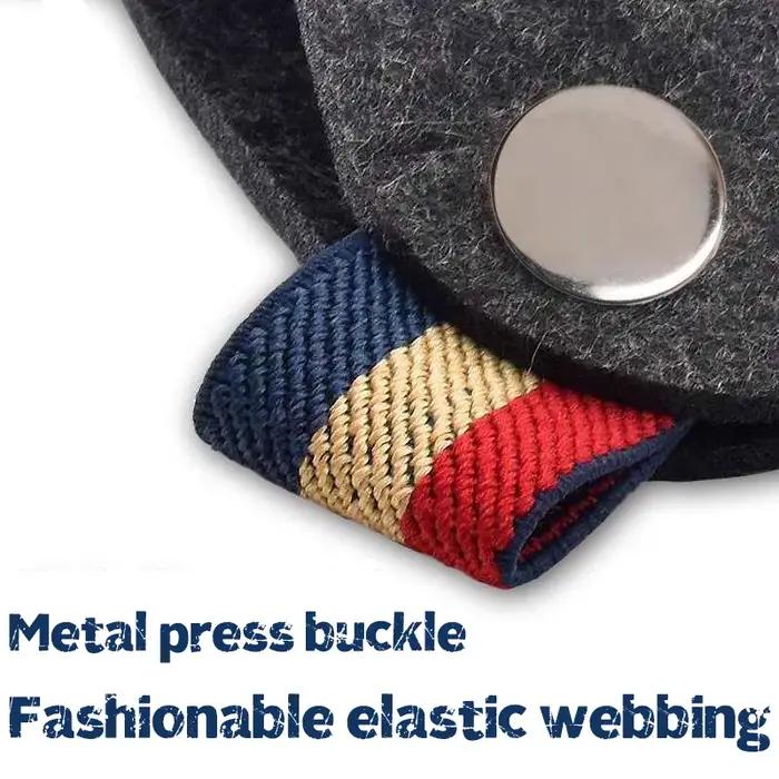 Sac Portable en feutre de laine pour lunettes de lecture, pochette pour lunettes de soleil pour étud
