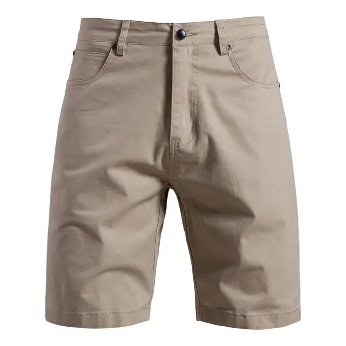 AIOPESON 2025 nouveau été 100% coton hommes Shorts décontracté pour haute qualité taille élastique S