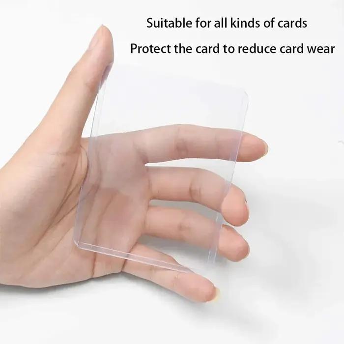 Porte-cartes en plastique dur PVC, porte-cartes de jeu, dessus de jouet pour protecteurs, rangement