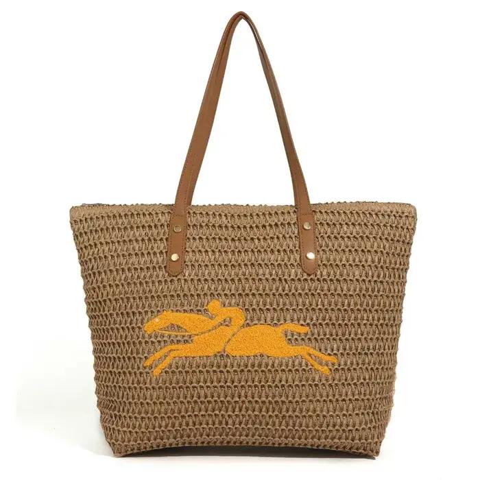 Sac à langer classique de créateur, grande capacité, mode parisienne, sac à bandoulière élégant pour