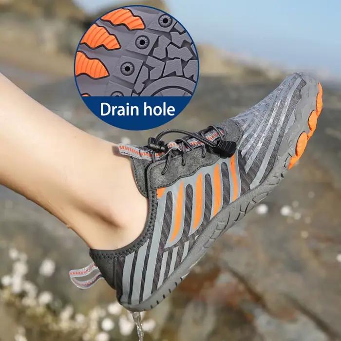 Chaussures aquatiques amphibies EOCENE à séchage rapide pour la plage, la natation, le surf, la rand