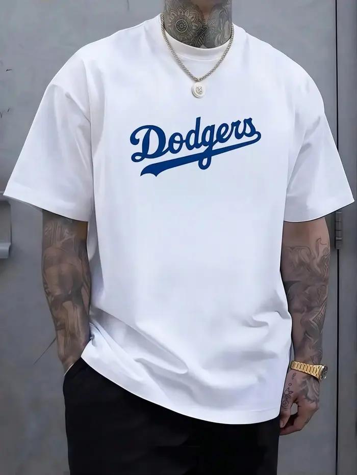 Hommes audacieux Dodgers Script emblème en bleu profond célébrant le patrimoine de Baseball intempor