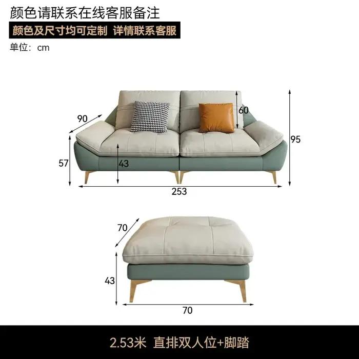 Canapé-lit moderne 3 places en éponge modulaire Xxl, mousse relaxante pour adultes, fauteuil Longue