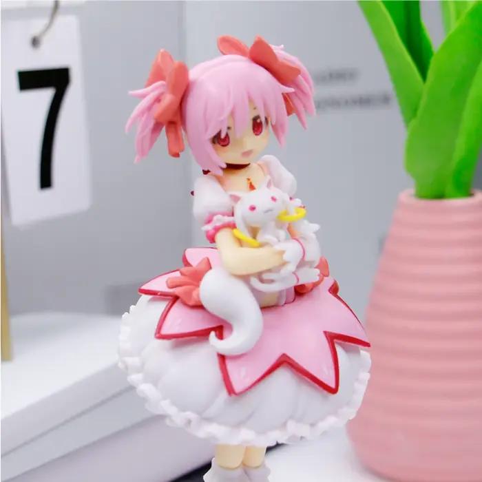 18CM Puella Magi Madoka Magica Aniem Figure Kaname Madoka fille magique PVC Anime figurines modèle A