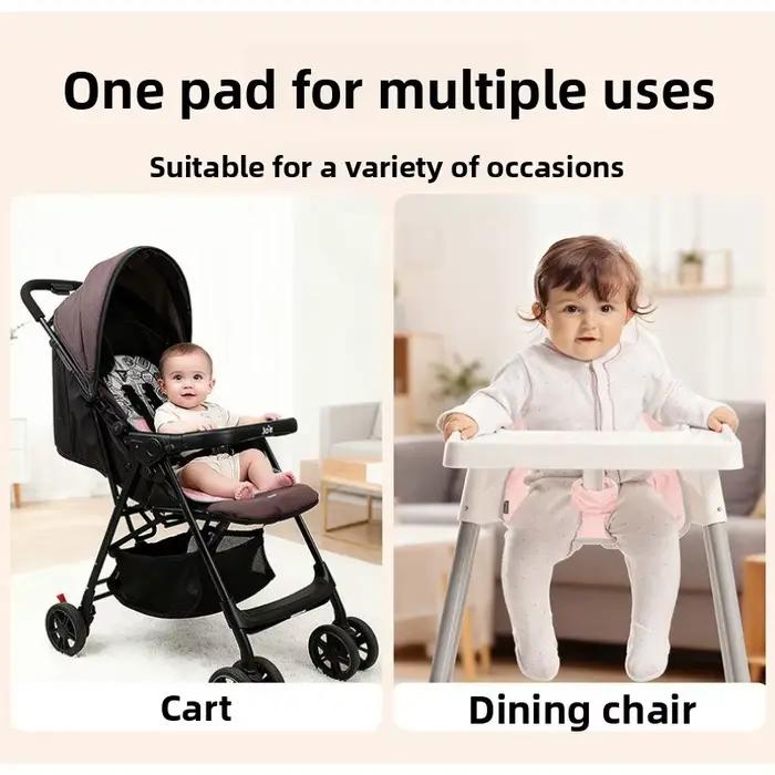 Coussin de protection pour sièges auto enfant antidérapant facile à transporter pour poussettes et sièges auto bébé confortable et sécuritaire