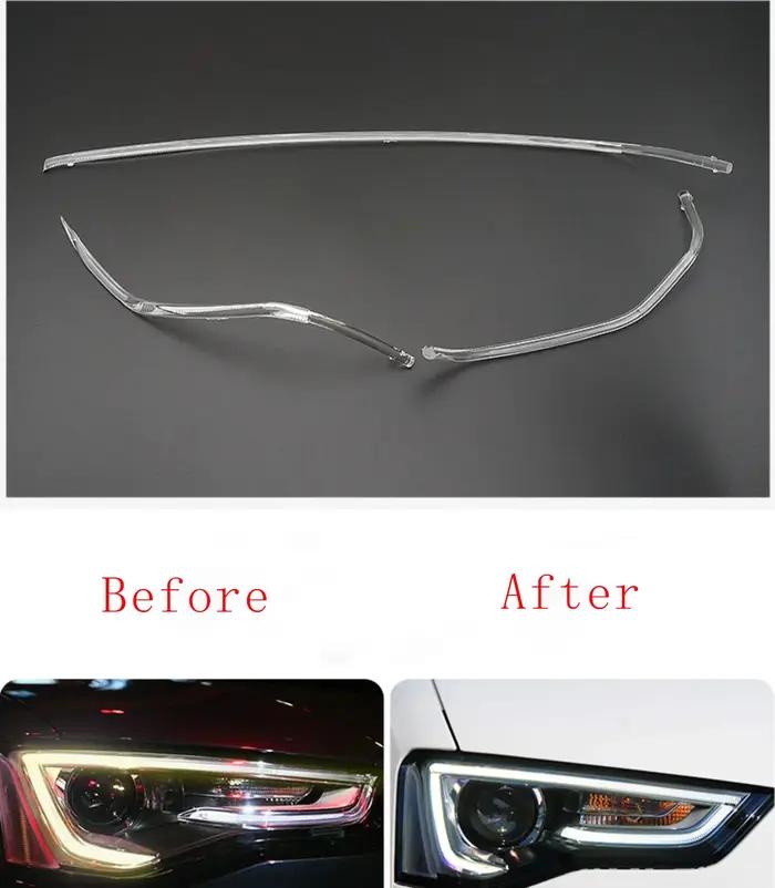 Lumière de sauna DRL pour Audi, plaque de guidage, barre de tube de feux diurnes, Audi A5 2012-2016